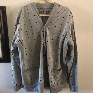 Sabit Spades & Hearts Cardigan- 720 $80 or $75 w/offer